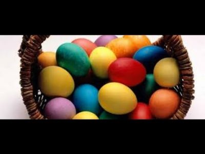Почему на Пасху красят яйца для детей