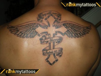 Что означает крест с крыльями